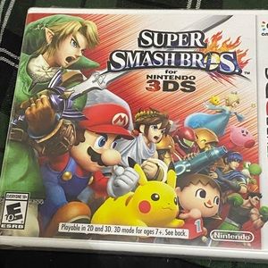 Super Smash Bros for Nintendo 3DS brand new